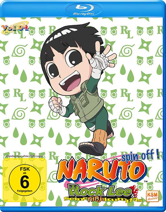 Immagine prodotto Naruto Spin - Off! Rock Lee e i suoi amici ninja - Vol.4: E.40-51 -2 BRs (Blu-ray, 2019, Tedesco, Giapponese)