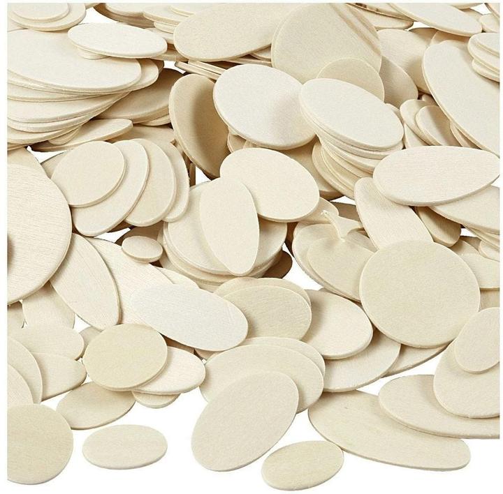 Actual product image Creativ Company Mosaic tiles 1 - 5 cm 600 pieces, light brown