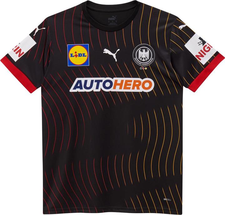 Puma DHB Away Jersey Jr with Sponsor