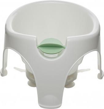 Actual product image Thermobaby Aquafun bathing ring white with green toy