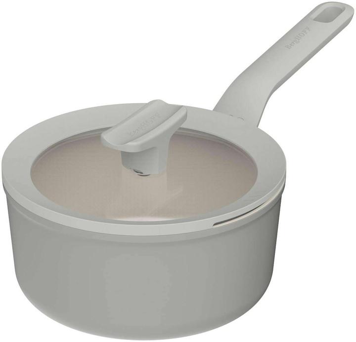 Actual product image BergHoff Covered saucepan non-stick Balance Moonmist 18cm (18 cm, Saucepan, Aluminium)