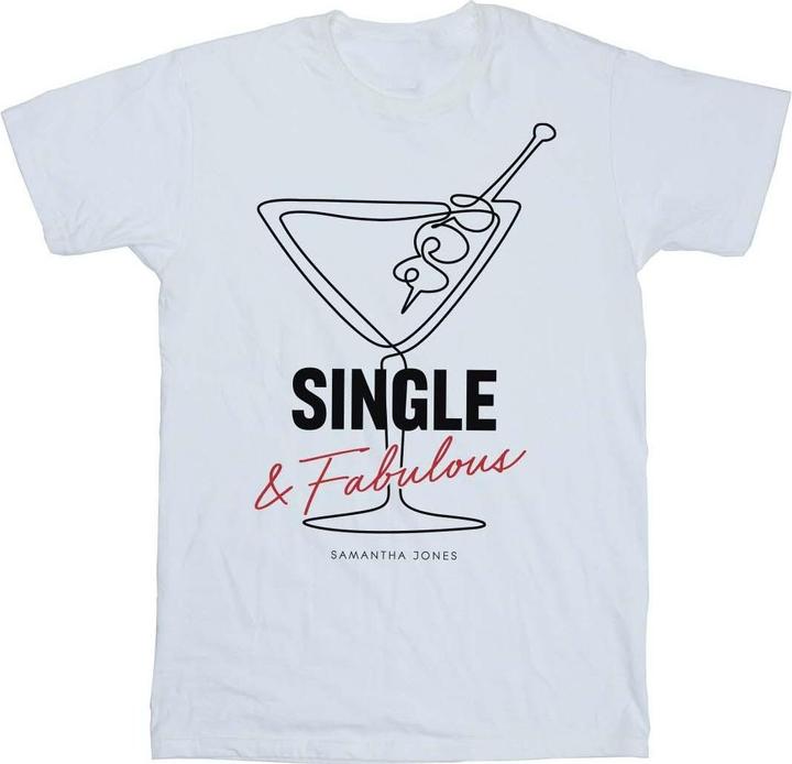 Produktbild Sex and the City Single And Fabulous TShirt (XXL)