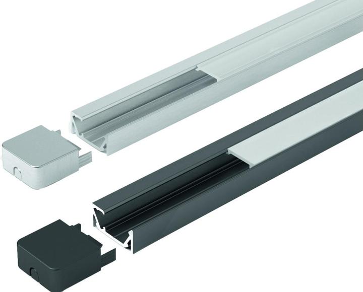 Actual product image Halemeier ChannelLine G1 schwarz opal L=2500