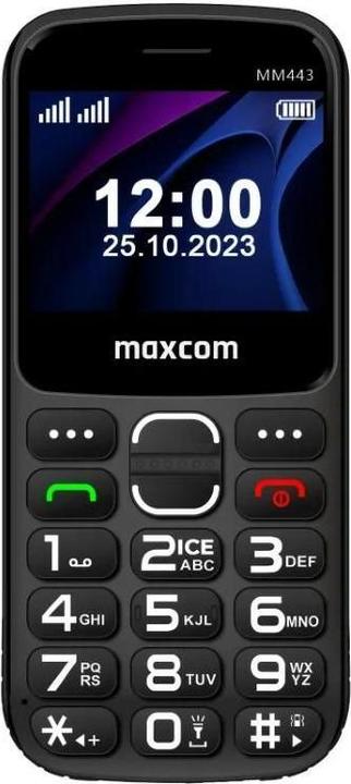 Actual product image Maxcom Telephone MM443 dual sim (2.31", 0.08 Mpx, 4G)