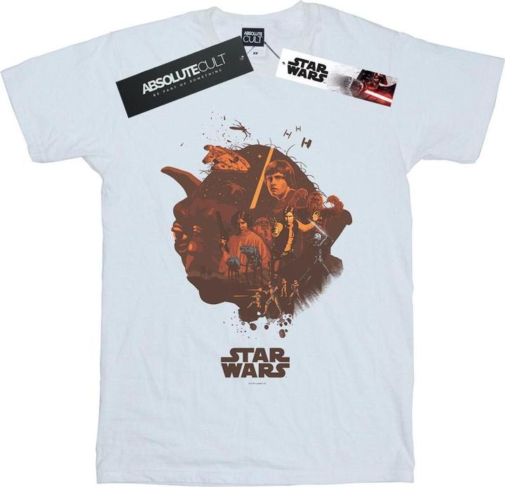 Immagine prodotto Star Wars Yoda Montage Maglietta Uomo (L)