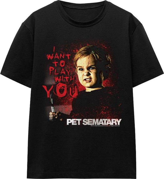 Produktbild Pet Sematary I Want To Play TShirt (M)