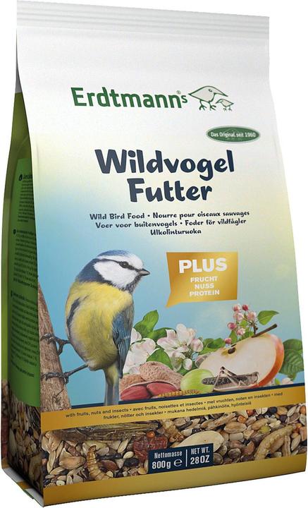 Erdtmann Wildvogelfutter PLUS 800g (1 x, 0.80 kg)