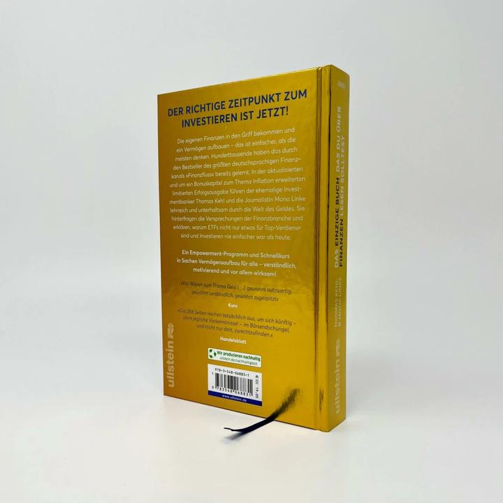 Immagine prodotto L'unico libro che dovresti leggere sulla finanza (Tedesco, Thomas Kehl, Mona Linke, 2024)