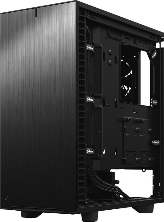 Actual product image Fractal Define 7 Compact Black Solid (mATX, Mini-ITX, ATX)