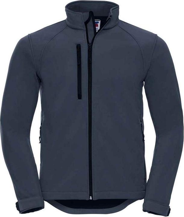 Actual product image Russell Mens Plain Soft Shell Jacket (S)