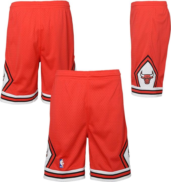 Image du produit Mitchell & Ness Enfants Swingman Shorts NBA Chicago Bulls 1997-98 rouge (18, 19, 20)