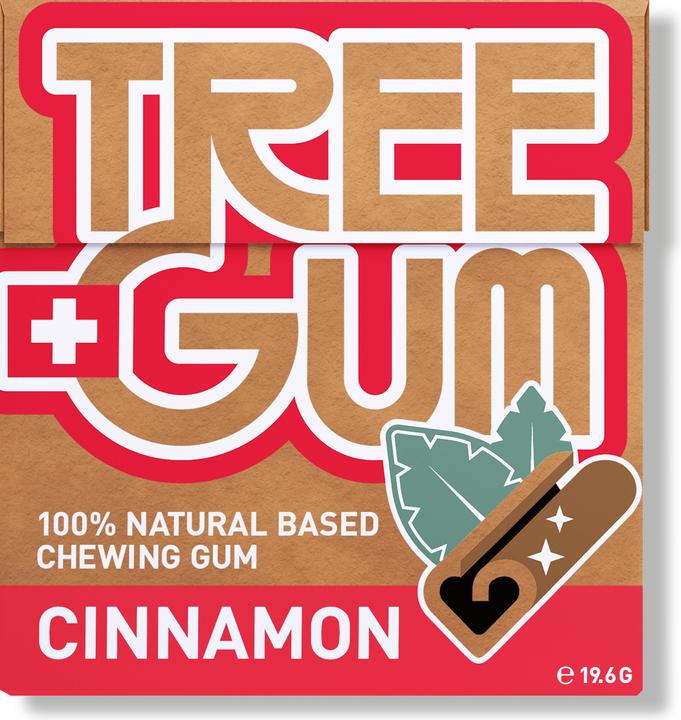 Actual product image Tree Gum Chewing gum Cinnamon 19.6 g (1 pcs., 19.60 g)