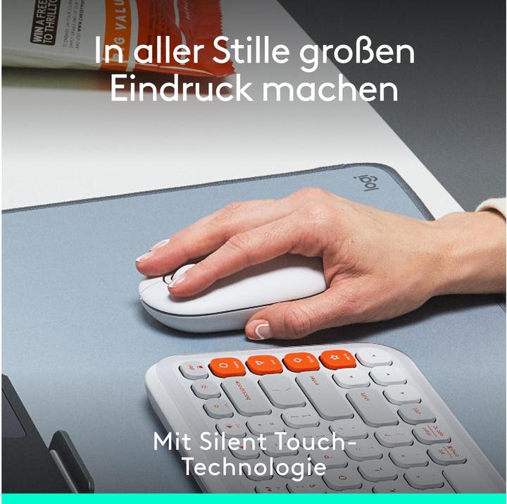 Produktbild Logitech POP Mouse mit personalisierbarem Emoji (Kabellos)