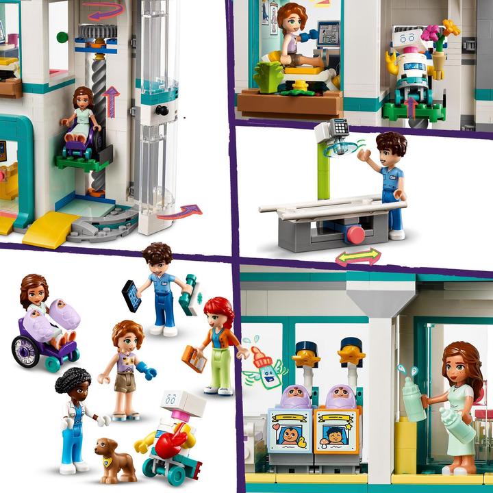Produktbild LEGO Heartlake City Krankenhaus (42621, LEGO Friends)