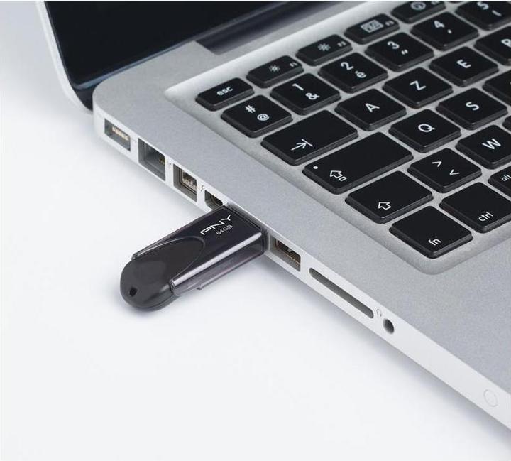 Actual product image PNY Attaché 4 (64 GB, USB-A, USB 2.0)