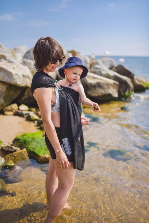 Produktbild Lennylamb Wasser Ring Sling Black Mesh (1.80 m)