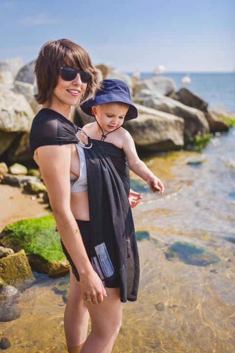 Produktbild Lennylamb Wasser Ring Sling Black Mesh (1.80 m)