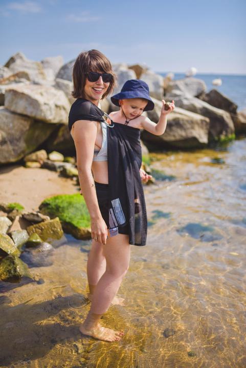 Produktbild Lennylamb Wasser Ring Sling Black Mesh (1.80 m)