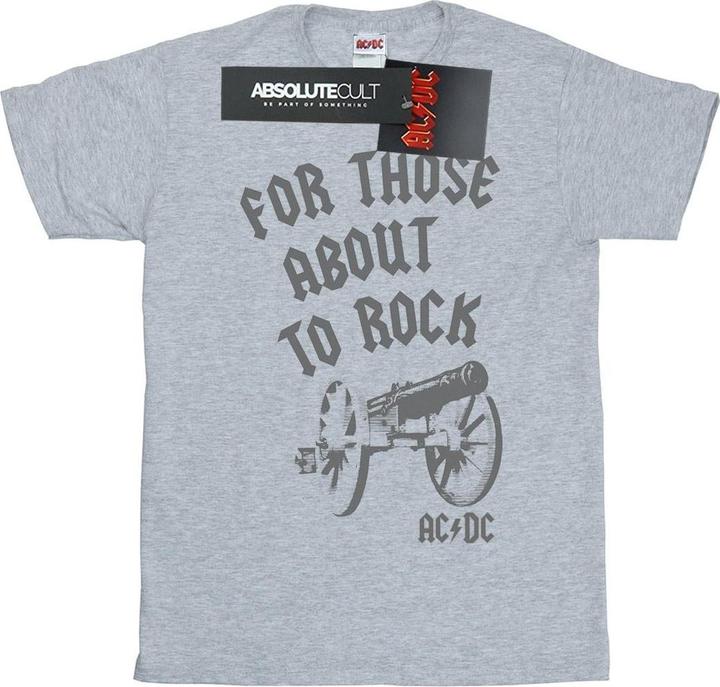 AC/DC For Those About To Rock Cannon TShirt