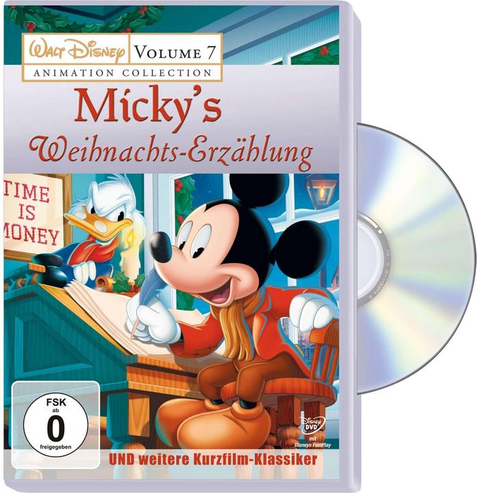 Actual product image Mickey's Christmas narrative (DVD, 2009, German, English, French, Spanish, Dutch)