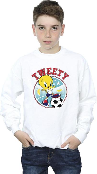 Actual product image Looney Tunes Boys Tweety Football Circle Sweatshirt (140, 146)