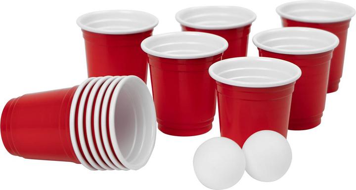 Produktbild Casativo Bier Pong Spiel, 12 tlg., 10 Shot Gläser, 2 Bälle