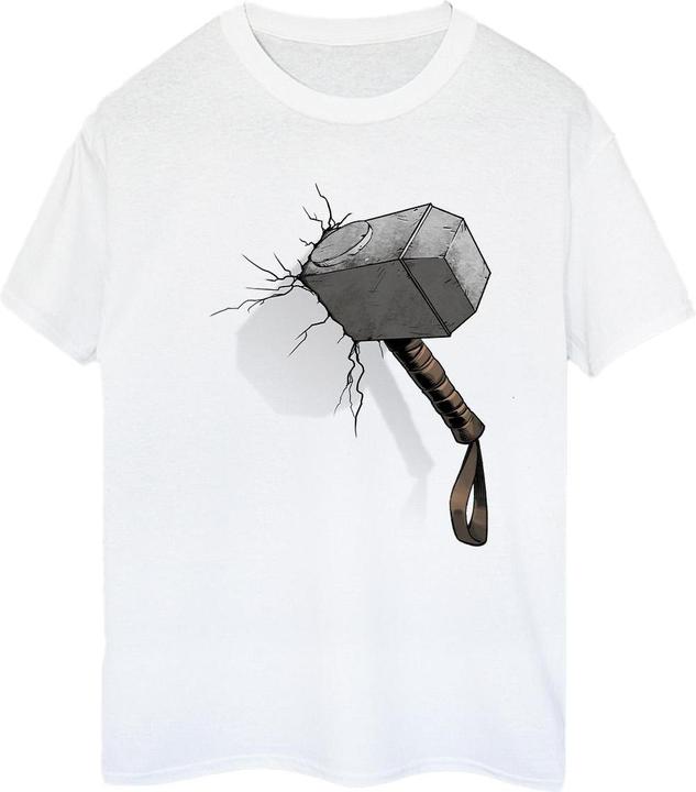 Image du produit Marvel - T-shirt THOR HAMMER CRACK - Femme (3XL)