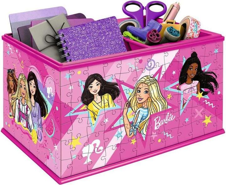 Actual product image Ravensburger 3D Puzzle 11584 - Storage Box Barbie - Practical organiser for Barbie fans - (216 pieces)