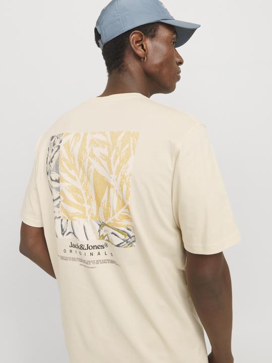 Actual product image Jack & Jones Jorsplit Back Tee Ss Crew Neck Ln (XXL)