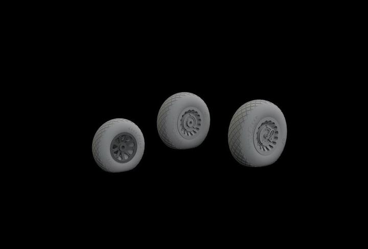 Produktbild Eduard A-26 Invader wheels for Hobby Boss