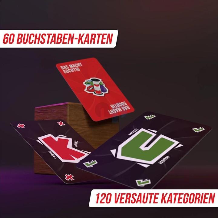 Actual product image Denkriesen STADT LAND VOLLPFOSTEN - EXTREM - Rotlicht Edition - "Jetzt wird's drecking" (German)