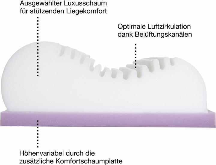 Actual product image Erwin Müller Neck support pillow (30 x 60 x 12 cm)