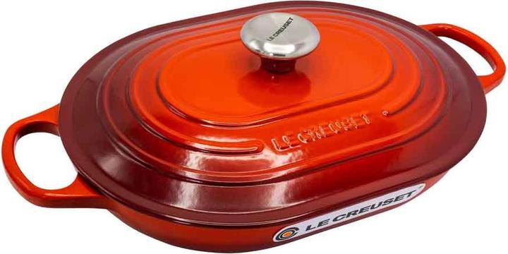 Image du produit Le Creuset Signature oblongue 31cm, ovale (31 cm, Cocotte + faitout, Fonte)