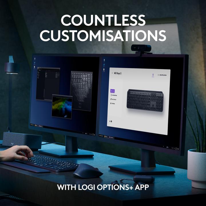 Produktbild Logitech MX Keys S Plus (DE, Kabellos)