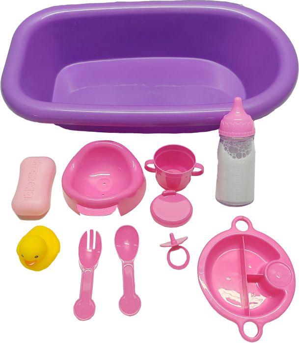 Produktbild Amia Puppen-Badewanne mit Zubehör-Set