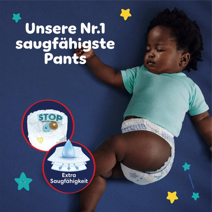Produktbild Pampers Baby-Dry Night Pants (Gr. 4, Tragepack, 40 Stück)