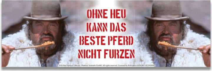 Image du produit Blechwaren Fabrik Braunschweig Tasse en émail Bud Spencer Sans foin, le meilleur cheval ne peut... (500 ml, 1 x)