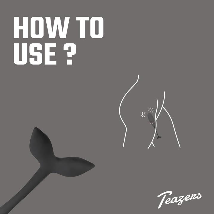 Actual product image Teazers Luxurious vibrating egg with remote control