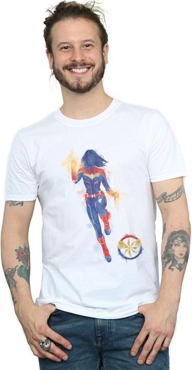Immagine prodotto Avengers Endgame Painted Captain Maglietta Uomo (3XL)