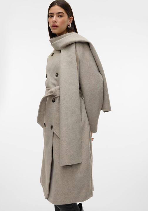 Immagine prodotto Vero Moda Fly-Away Colletto con fibbia regolabile e cinturino per cappotto (S)