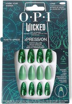 Immagine prodotto OPI Unghie artificiali Know Your Power - Wicked Collection, 30 pezzi (Unghie artificiali, Verde)