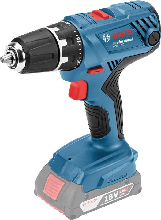 Bosch Professional GSR 18v-21 (Rechargeable battery operated)