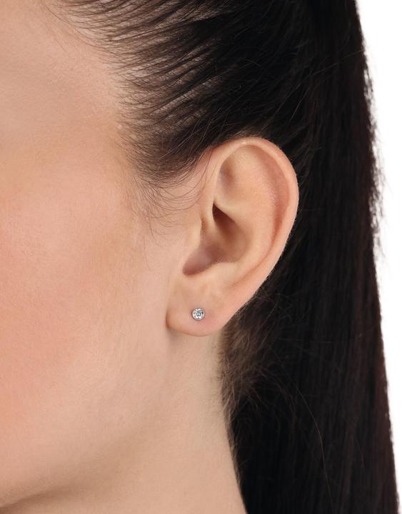 Image du produit Amor Boucles d'oreilles pour femmes, argent 925 sterling, zirconium synth. (Argent 925)