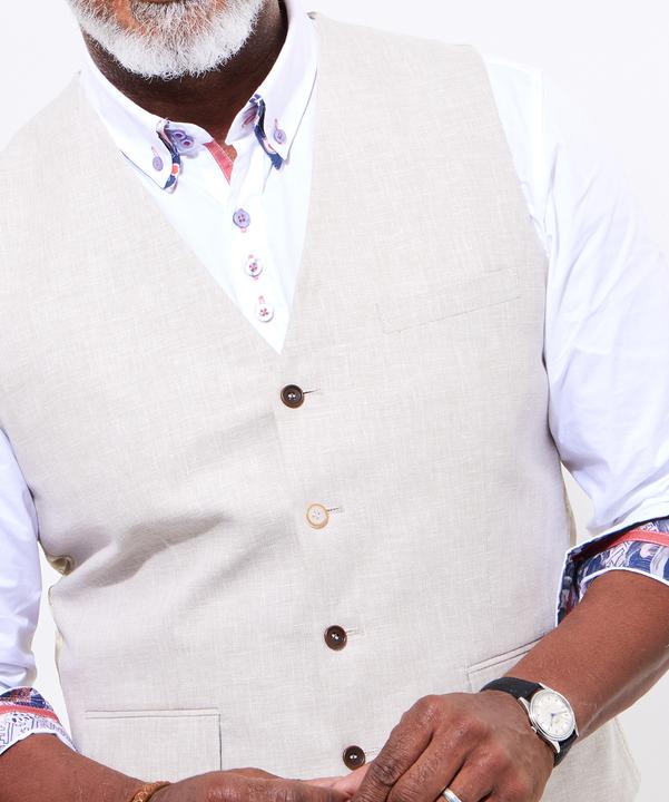 Immagine prodotto Joe Browns Woven Linen Blend Waistcoat (38)