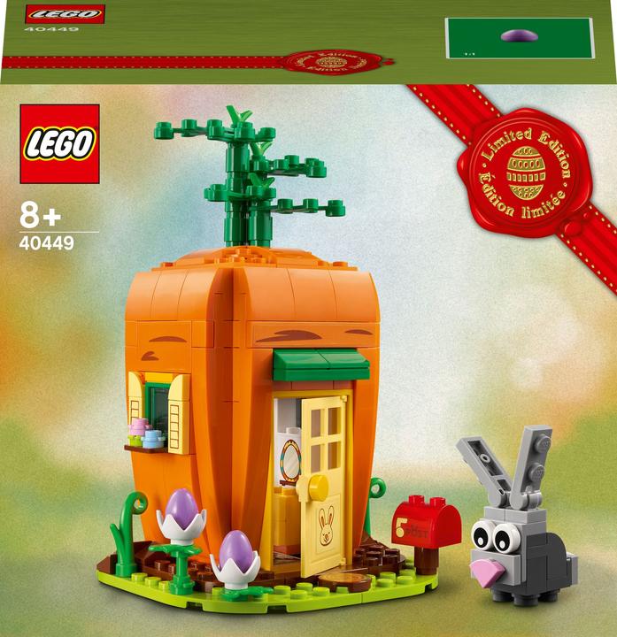 Immagine prodotto LEGO Casa della carota del coniglietto di Pasqua (40449, Set LEGO rari)