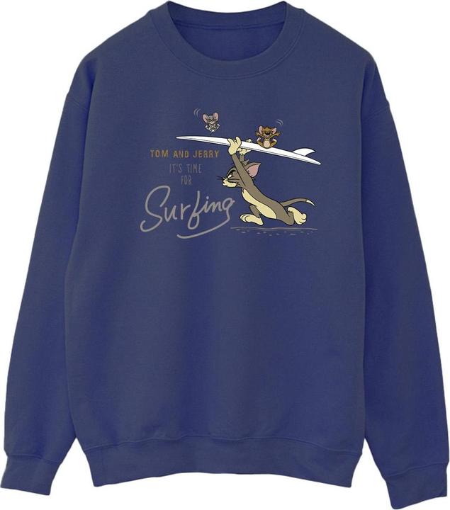 Image du produit Tom & Jerry - Sweat IT'S TIME FOR SURFING - Homme (L)