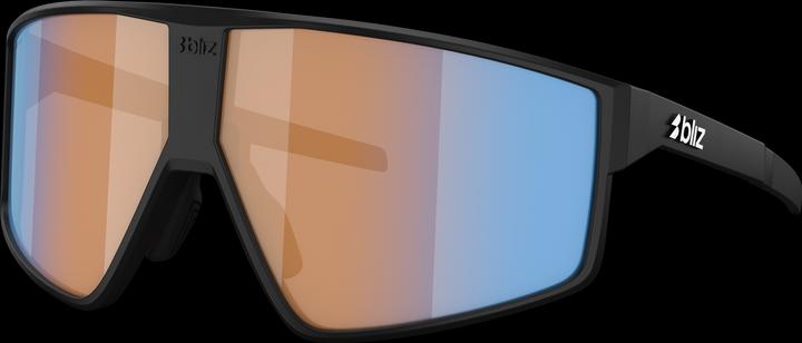 Noir mat, Nano Optics Corail clair nordique - Orange w Blue Multi