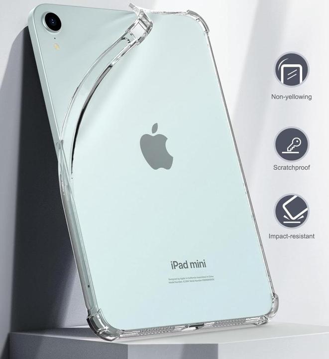 Produktbild Screenguard Crystal Soft Airbag Bumper (iPad mini 2024 (7. Gen))
