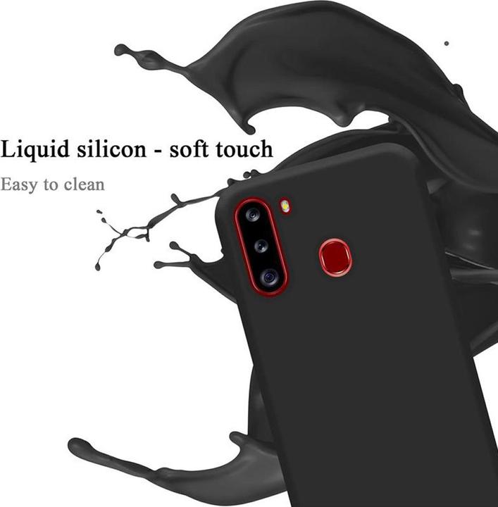Immagine prodotto Cadorabo Copertura della cassa del silicone liquido TPU (Samsung Galaxy A21)