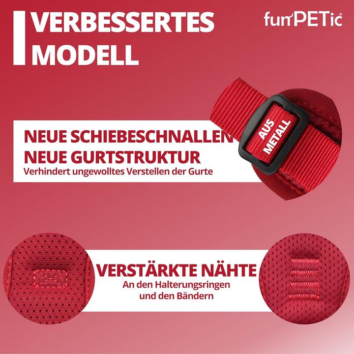 Produktbild Funpetic Anti-Zug Hundegeschirr - Essential (L, Hund)
